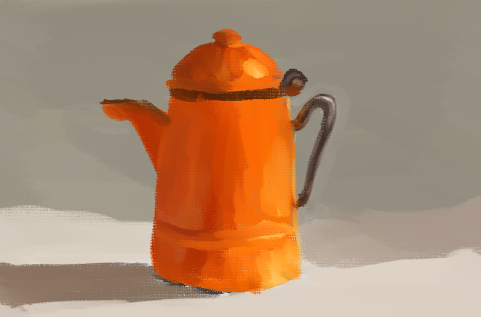 Sketch pintura a oleo digital 1