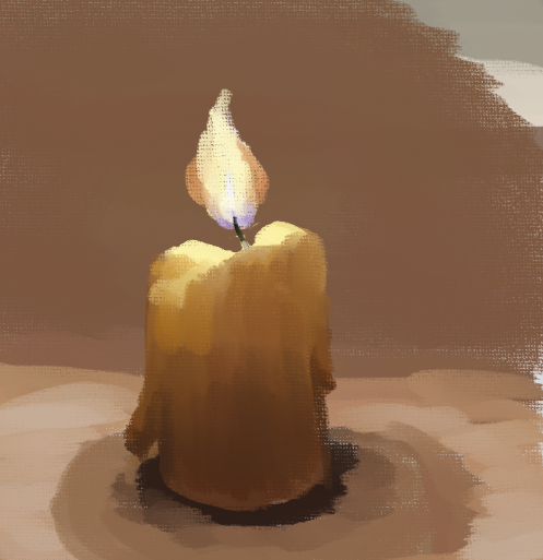 Sketch pintura a oleo digital 2